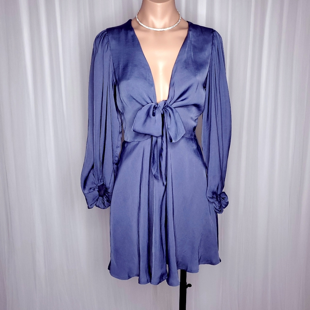 Slate Blue Dress